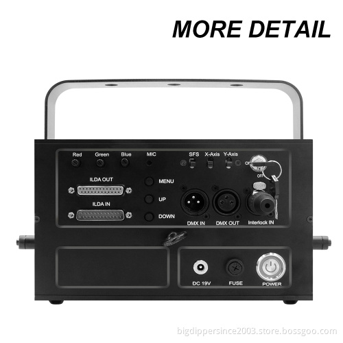 10W RGB Full Color Animation Laser projector professional stage lighting